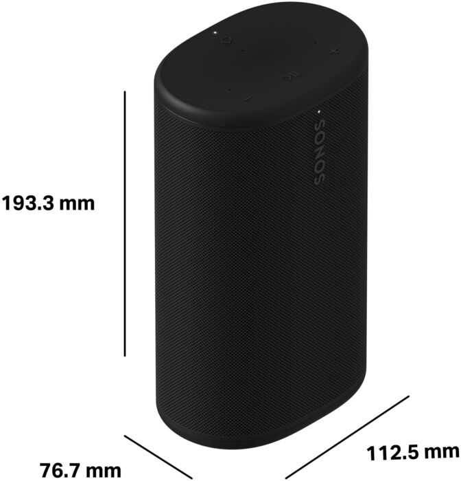 Sonos Play ferðahátalari - Svartur