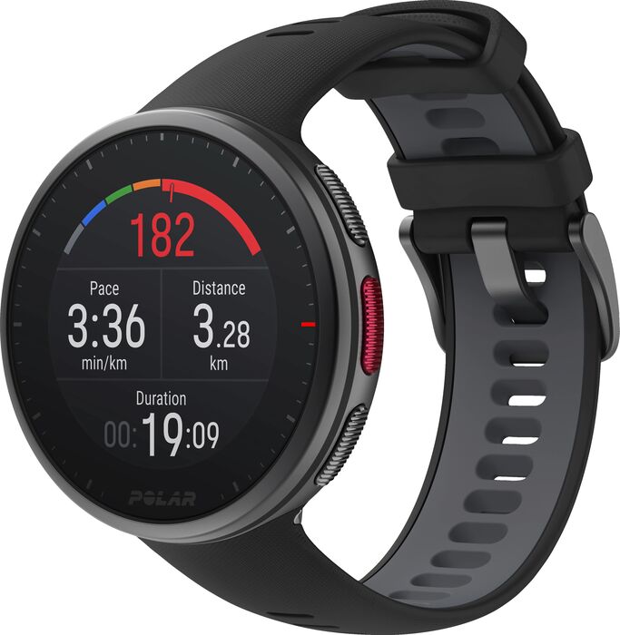 Polar Vantage V2 HR snjallúr - Svart M/L