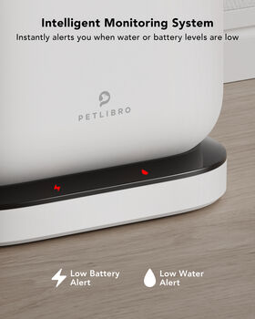 Petlibro Dockstream þráðlaus vatnsbrunnur - Hvítur