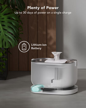 Petlibro Dockstream þráðlaus vatnsbrunnur - Hvítur