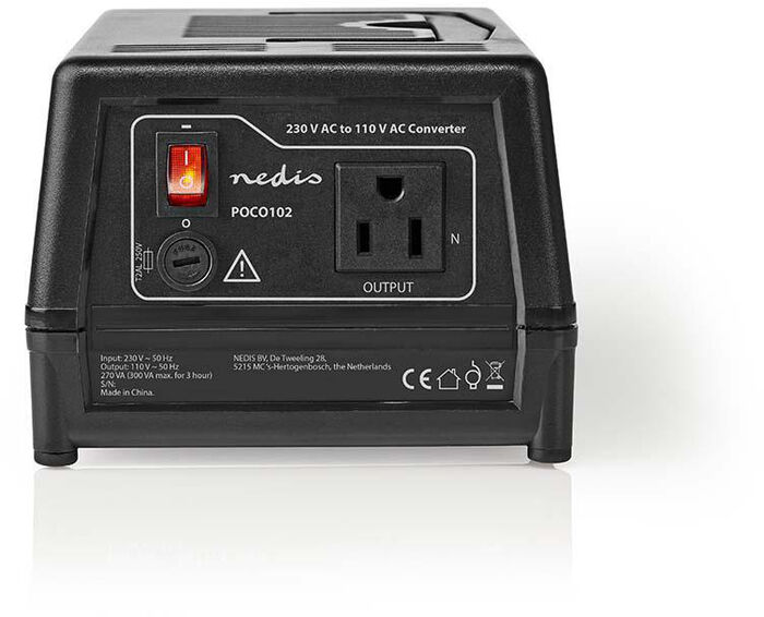 Spennubreytir 230 V í 110 V — 300 W