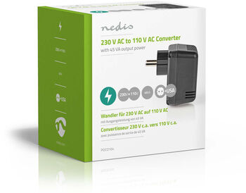 Spennubreytir 230 V í 110 V — 45 W