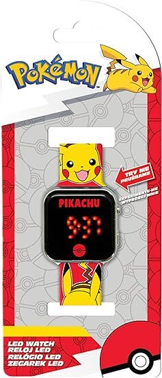 Barnaúr stafrænt LED - Pokémon
