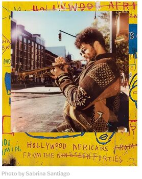 Polaroid Color litafilma i-Type með Basquiat ramma