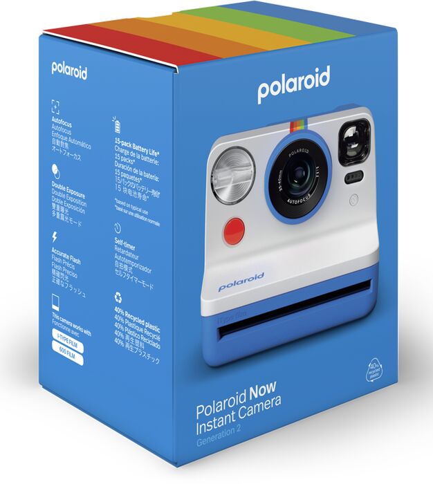 Polaroid Now Gen 2 - Blá 
