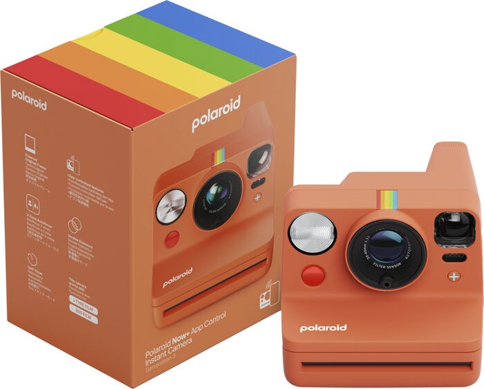 Polaroid Now+ Gen 3 - Appelsínugul