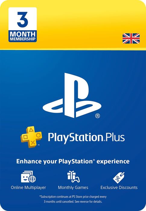 PlayStation Plus 90 daga áskrift