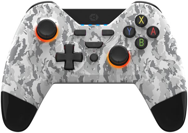 Gioteck WX-4+ þráðlaus RGB stýripinni - Ljós felulitur