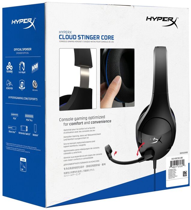 PS4: HyperX Cloud Stinger Core leikjaheyrnartól