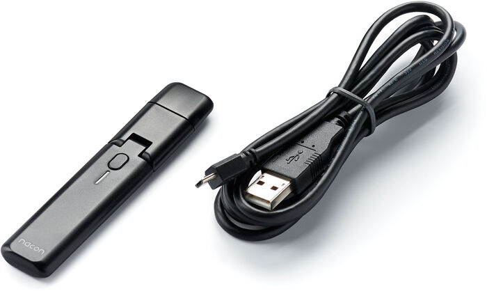 PS4: Nacon Asymmetric þráðlaus fjarstýring - Grá