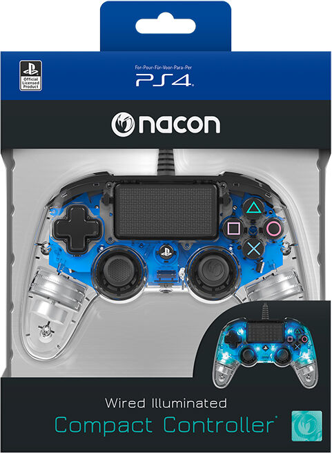PS4: Nacon fjarstýring - Blá