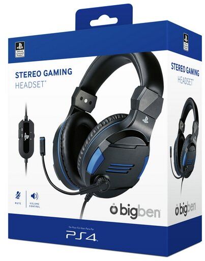 Bigben PS4 Official V3 Large heyrnartól