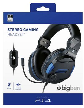 Bigben PS4 Official V3 Large heyrnartól