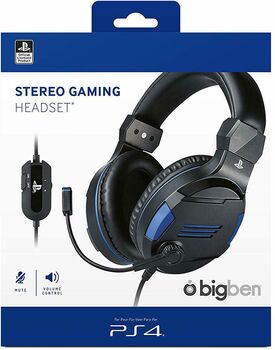 Bigben PS4 official leikjaheyrnartól - Títaníum