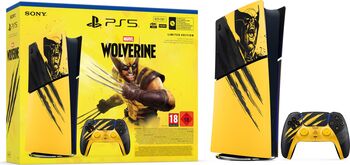 PlayStation 5 Slim leikjatölva - Stafræn útgáfa m. Marvel's Wolverine