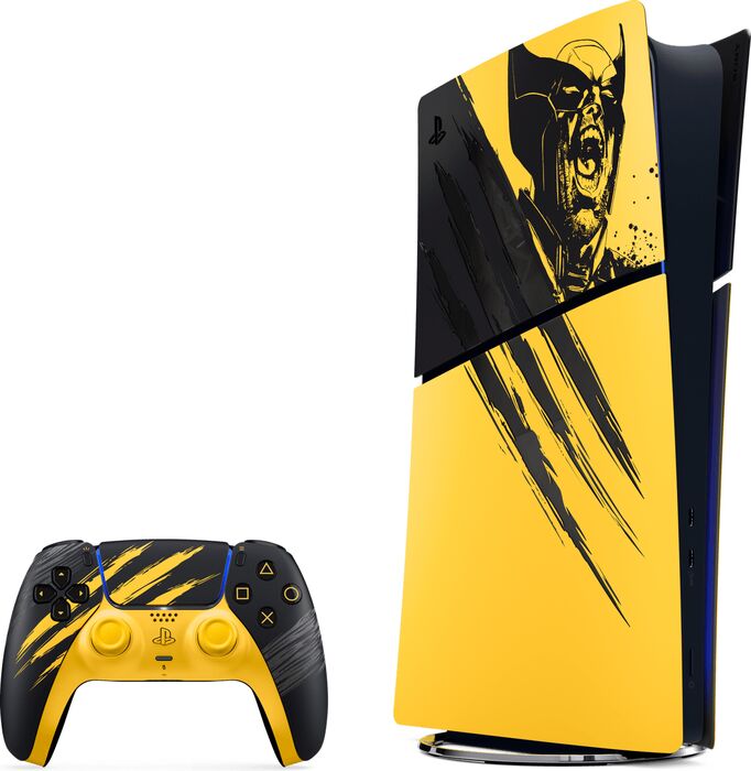 PlayStation 5 Slim leikjatölva - Stafræn útgáfa m. Marvel's Wolverine