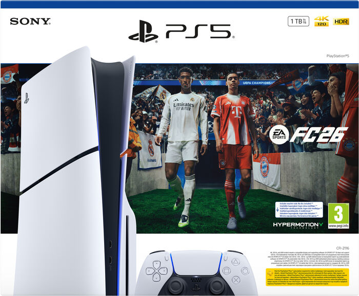 PlayStation 5 Slim leikjatölva - EA Sports FC 26