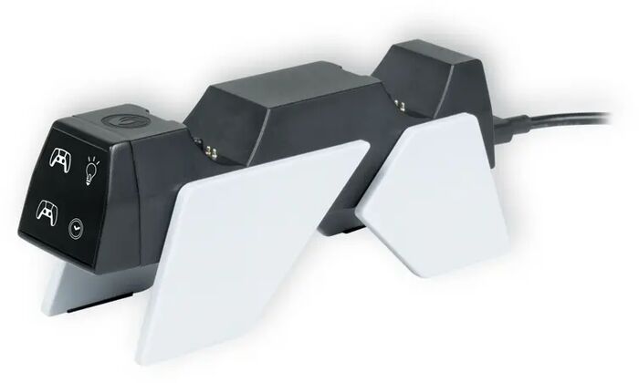 Nacon V4 hleðslustöð fyrir DualSense - Hvít