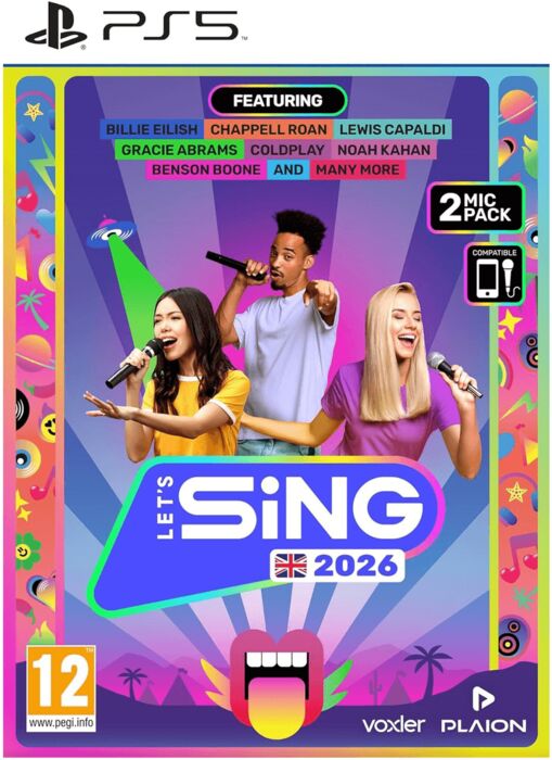 Let's Sing 2026 - 2 Mic Pack (PS5)