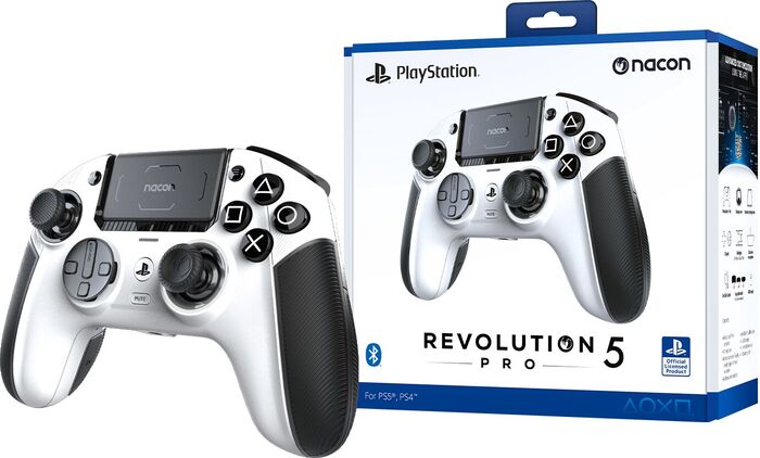 Nacon Revolution Pro 5 stýripinni - Hvítur