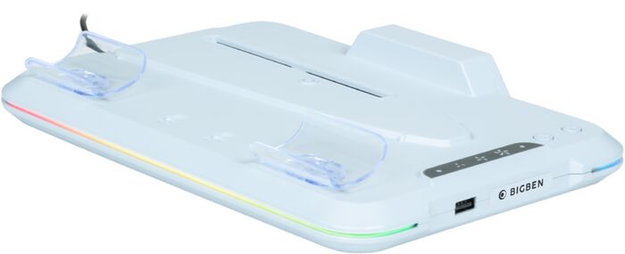 Lóðréttur standur og hleðslustöð fyrir PlayStation 5 Slim