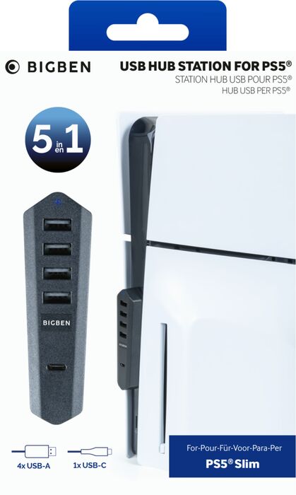 Product image not available for Bigben PlayStation 5 Slim USB fjöltengi