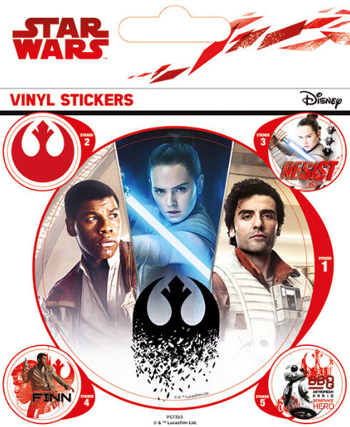 Star Wars the Last Jedi - Rebels límmiði