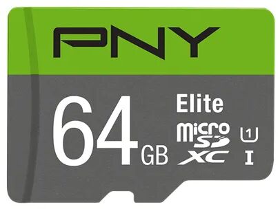 PNY MicroSD Elite V10/A1 minniskort - 64 GB
