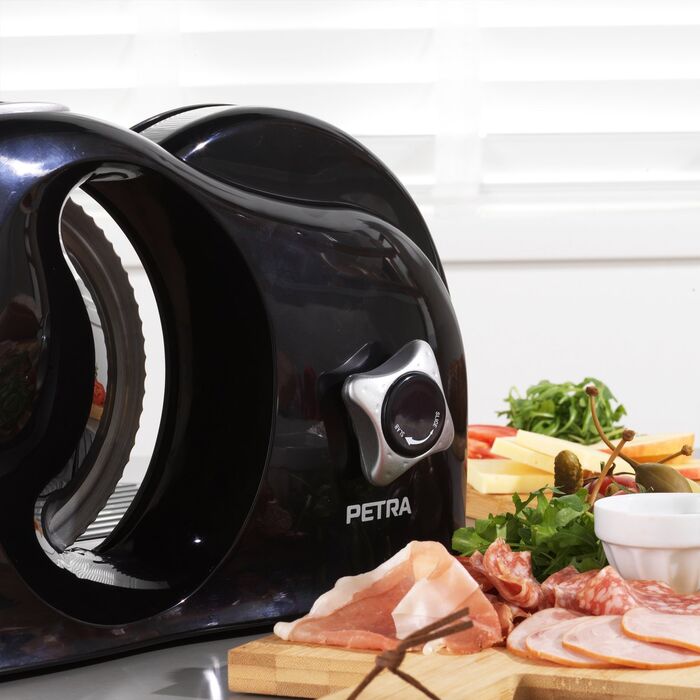 Petra áleggshnífur - Svartur