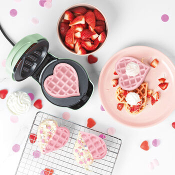 Petra Mini 5-í-1 vöfflujárn - Grænt