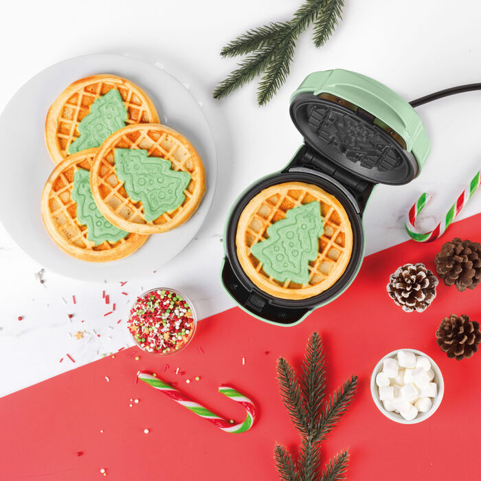 Petra Mini 5-í-1 vöfflujárn - Grænt