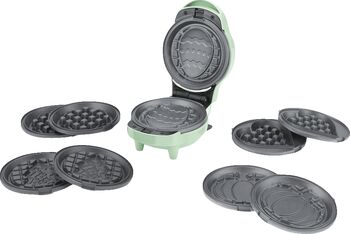 Petra Mini 5-í-1 vöfflujárn - Grænt