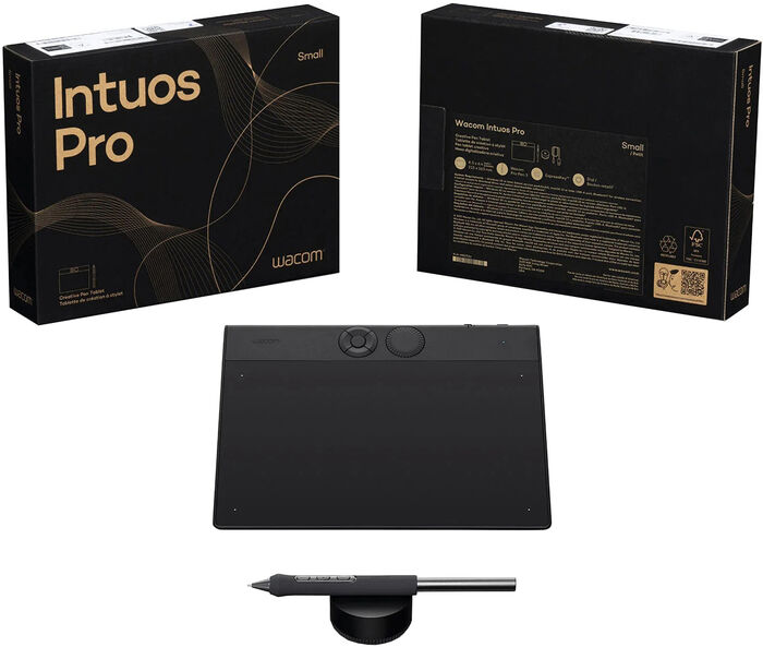 Wacom Intuos Small þráðlaust teikniborð - Svart