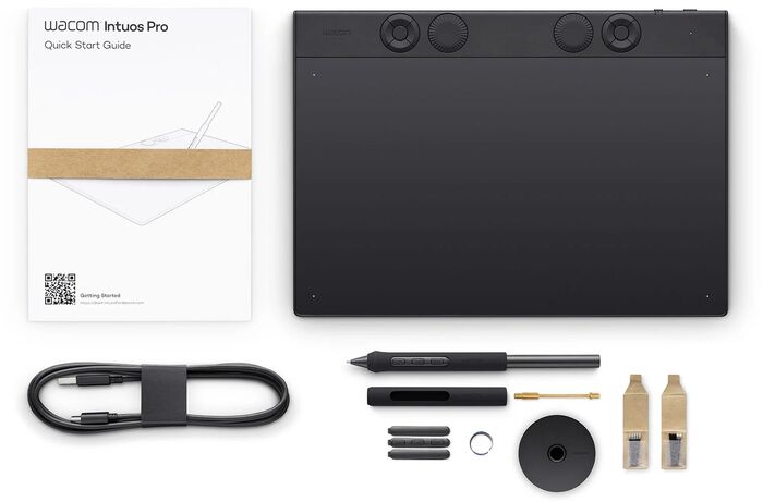 Wacom Intuos Pro Medium þráðlaust teikniborð - Svart