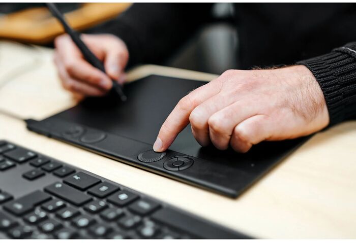 Wacom Intuos Pro Medium þráðlaust teikniborð - Svart