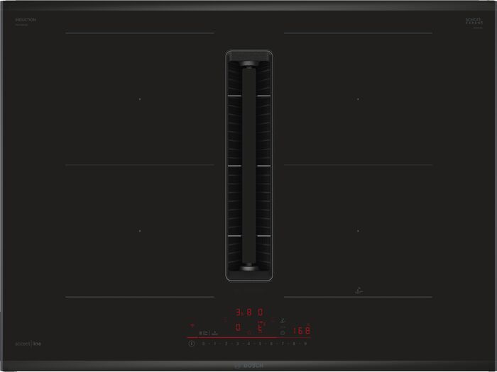 Bosch spanhelluborð með gufugleypi PVQ795H26E