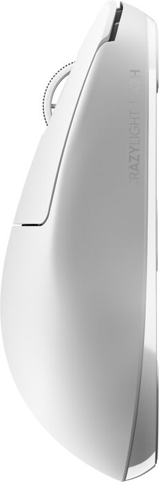 Pulsar X2H Crazylight Mini þráðlaus mús - Hvít