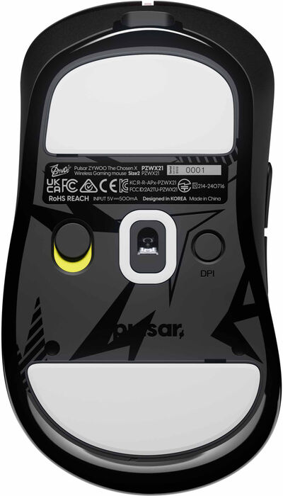 Pulsar Zywoo The Chosen Medium þráðlaus leikjamús - Svört