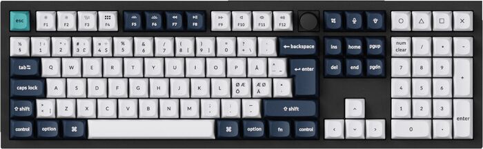 Keychron Q6 Max þráðlaust leikjalyklaborð - Svart