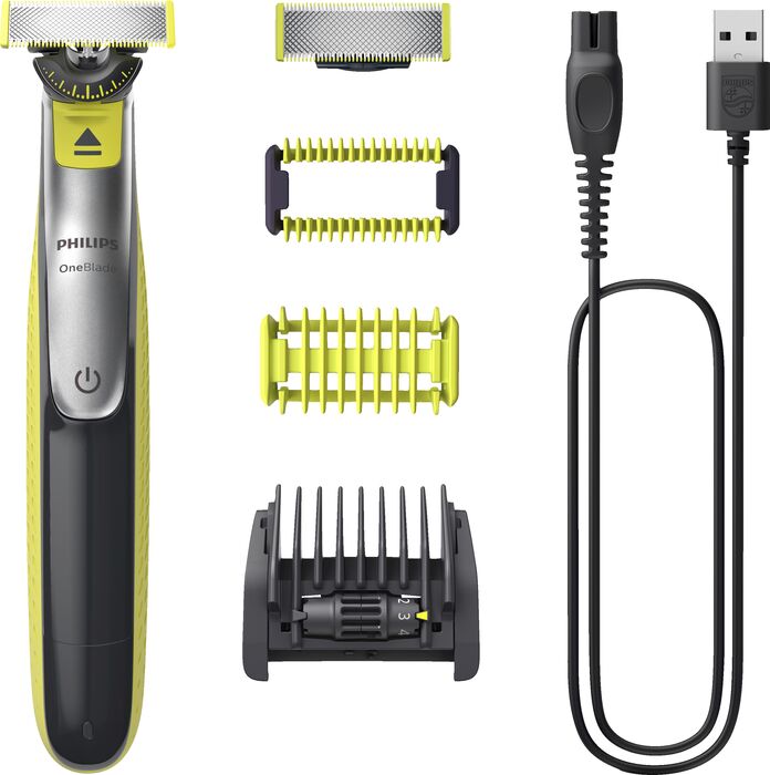 Philips OneBlade skegg- og líkamshárasnyrtir