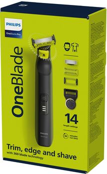 Philips OneBlade Pro skeggsnyrtir og rakvél