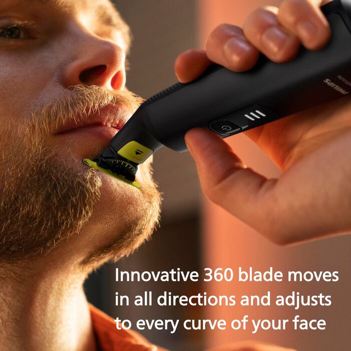 Philips OneBlade Pro 360 skegg- og líkamshárasnyrtir