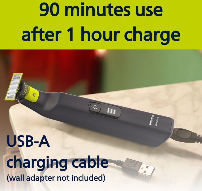 Philips OneBlade Pro 360 skegg- og líkamshárasnyrtir