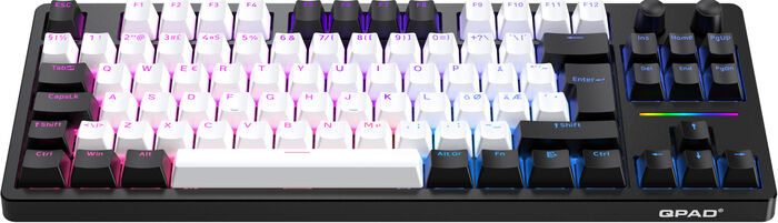 QPAD Loop Model 3 leikjalyklaborð - Svart