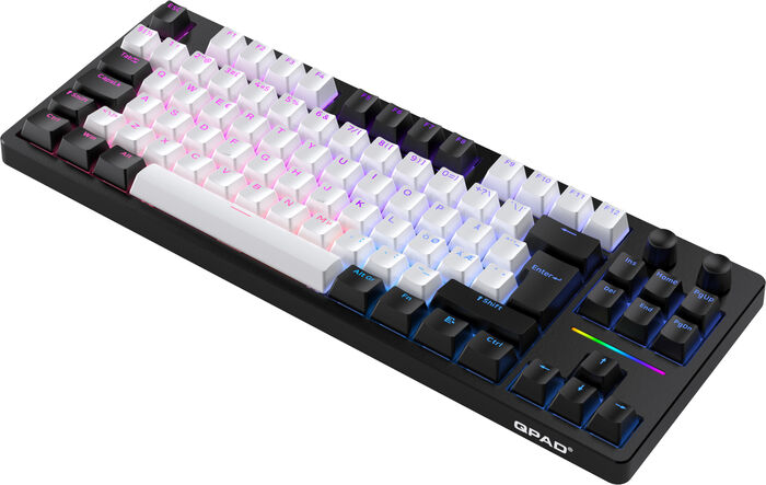 QPAD Loop Model 3 leikjalyklaborð - Svart