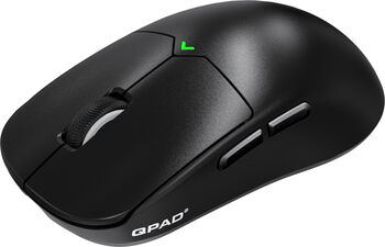 QPAD Mark Model 1 þráðlaus leikjamús - Svört