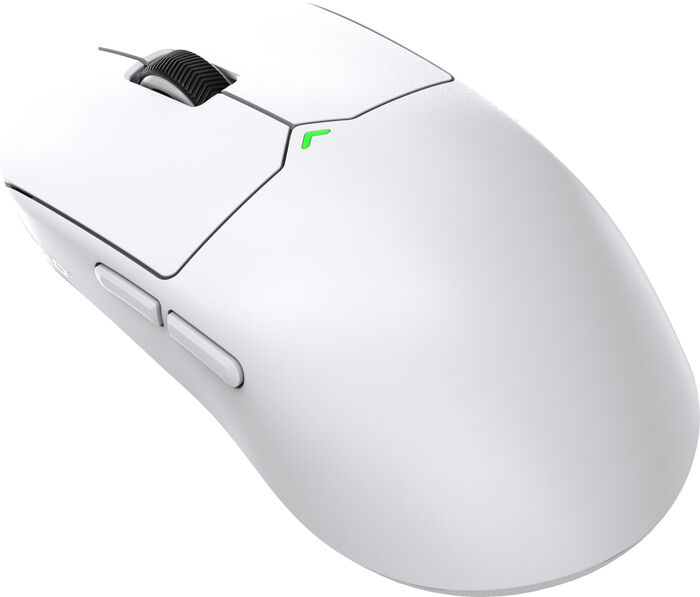 QPAD Mark Model 1 þráðlaus leikjamús - Hvít