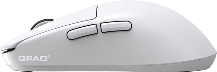 QPAD Mark Model 1 þráðlaus leikjamús - Hvít