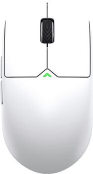 QPAD Mark Model 1 þráðlaus leikjamús - Hvít