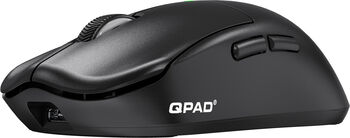 QPAD Mark Model 3 Vision þráðlaus leikjamús - Svört